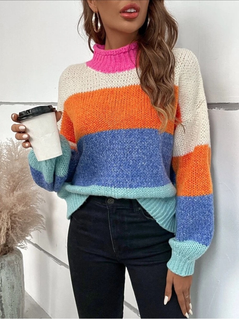 Color Block Sweater - Picture 4 of 13